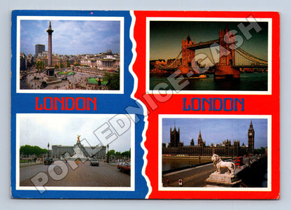 Pohlednice Velká Británie Londýn památky 1991 (M37452)