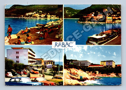 Pohlednice Chorvatsko Rabac více záběrů 196x (M37453)