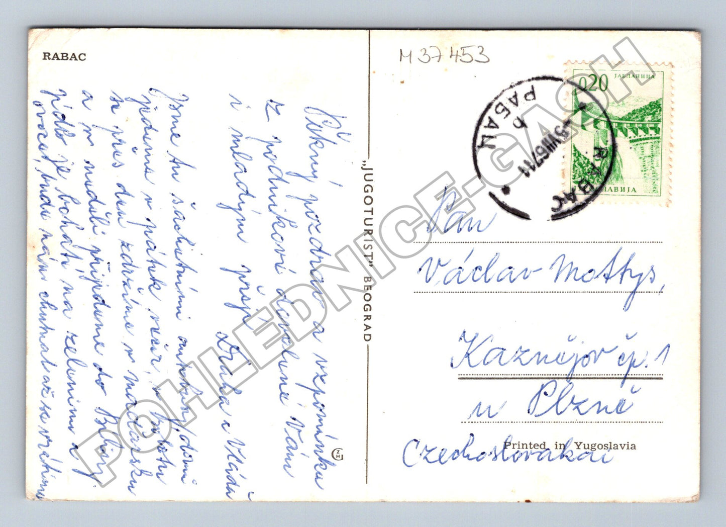 Pohlednice Chorvatsko Rabac více záběrů 196x (M37453)