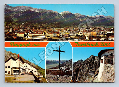 Pohlednice Rakousko Innsbruck Tirol multiview 1971 (M37455)