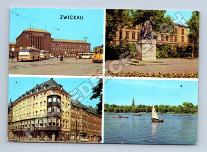 Pohlednice Německo Zwickau různé pohledy (M37461)