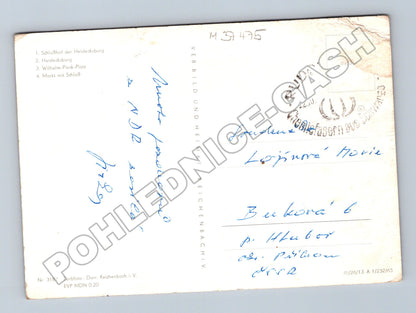 Pohlednice Německo Rudolstadt multi-view 1965 (M37475)
