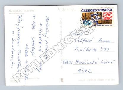 Pohlednice Německo Niewisch rekreační oblast 1983 (M37476)