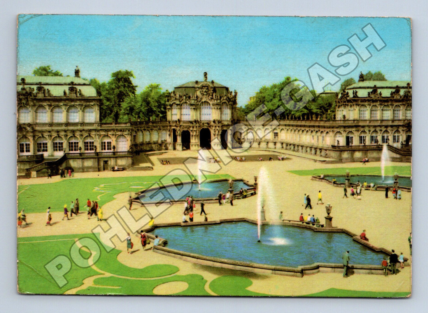 Pohlednice Německo Drážďany Zwinger Walpavilón 1966 (M37479)