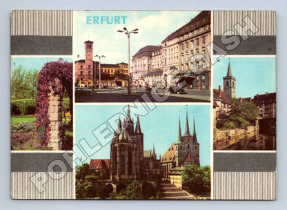 Pohlednice Německo Erfurt multiview 1972 (M37482)