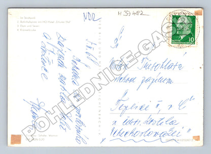 Pohlednice Německo Erfurt multiview 1972 (M37482)