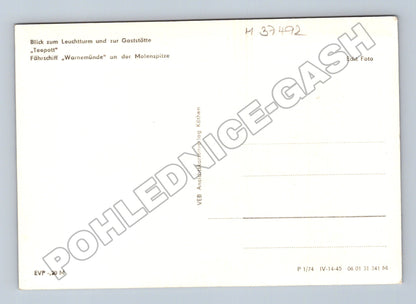 Pohlednice Německo Rostock-Warnemünde 1974 (M37492)