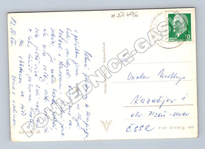 Pohlednice Německo ostrov Usedom 1967 (M37496)