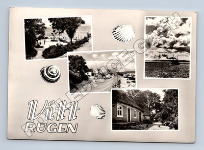 Pohlednice Německo Witt, Rügen koláž 1971 (M37505)