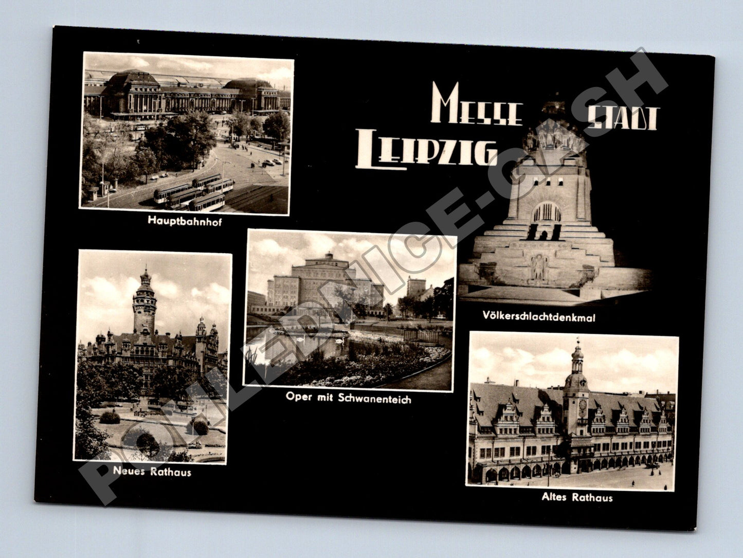 Pohlednice Německo Lipsko městské motivy 1964 (M37512)