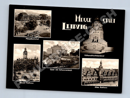 Pohlednice Německo Lipsko městské motivy 1964 (M37512)