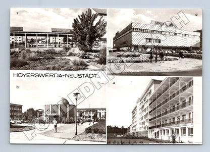 Pohlednice Německo Hoyerswerda-Neustadt multi-view (M37513)