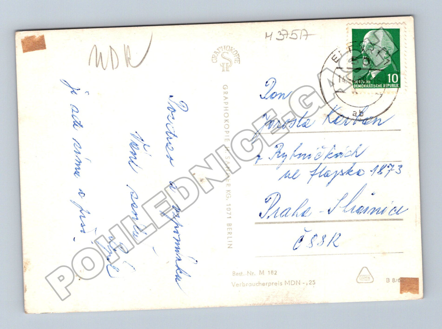 Pohlednice Německo Erfurt 1978 (M37517)