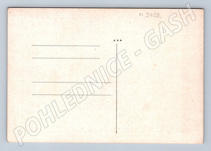 Pohlednice katafalk Masaryk originál (M3752)