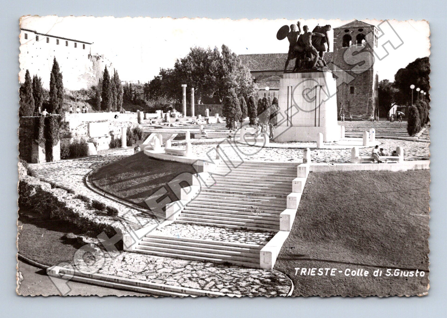 Pohlednice Itálie Terst Colle di S. Giusto (M37523)