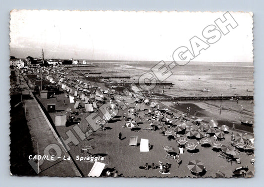 Pohlednice Itálie Caorle pláž La Spiaggia 1970 (M37524)