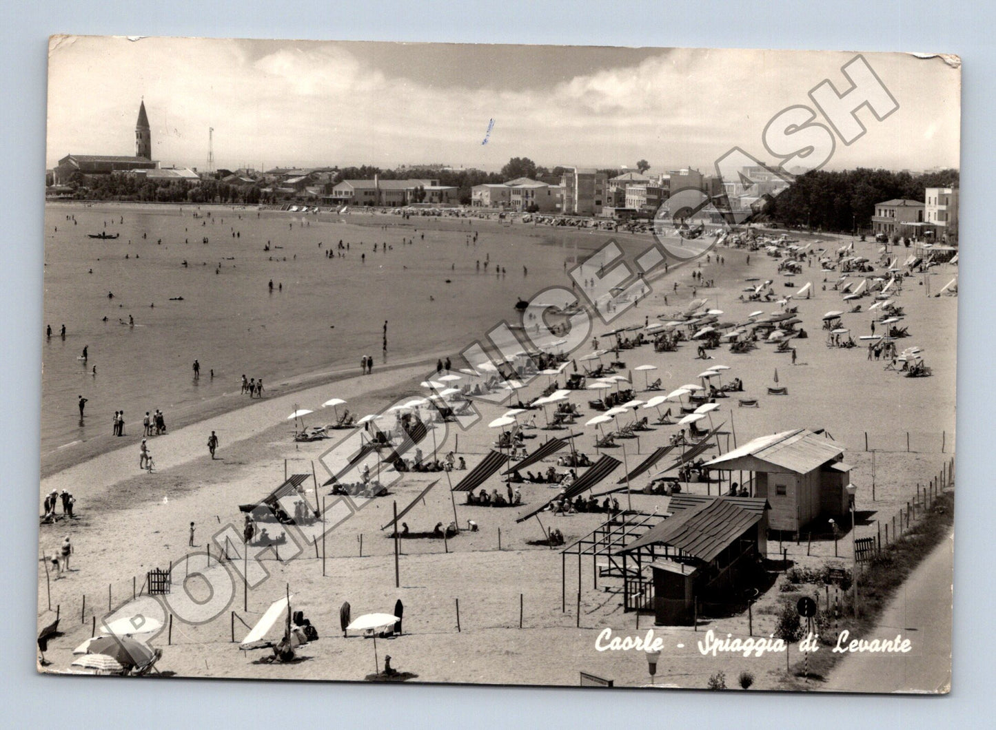 Pohlednice Itálie Caorle Spiaggia di Levante 1963 (M37529)