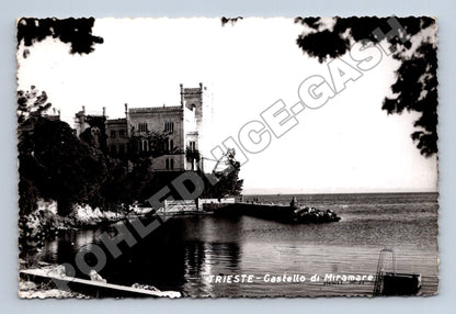 Pohlednice Itálie Trieste Castello di Miramare 1960 (M37530)