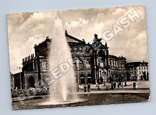 Pohlednice Německo Drážďany Státní opera před 1945 (M37535)