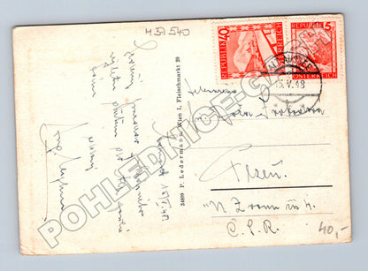Pohlednice Rakousko Admont Alpy 1948 (M37540)