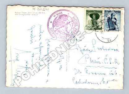 Rakousko Kaiser Franz Josefs Höhe Grossglockner 1957 (M37541)
