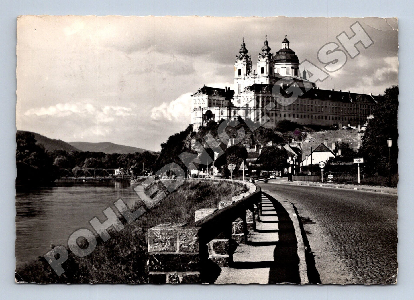 Pohlednice Rakousko Melk Benediktinský klášter 1950s (M37542)