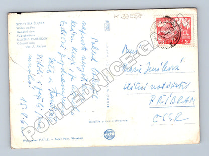 Pohlednice Polsko Szczytna Śląska obecný pohled 1961 (M37558)