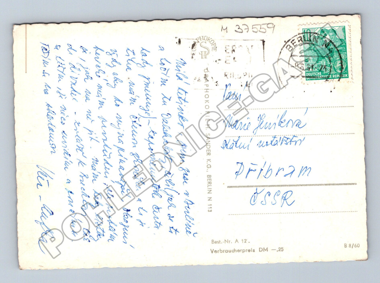 Pohlednice Německo Berlin Volksbühne 1960 (M37559)