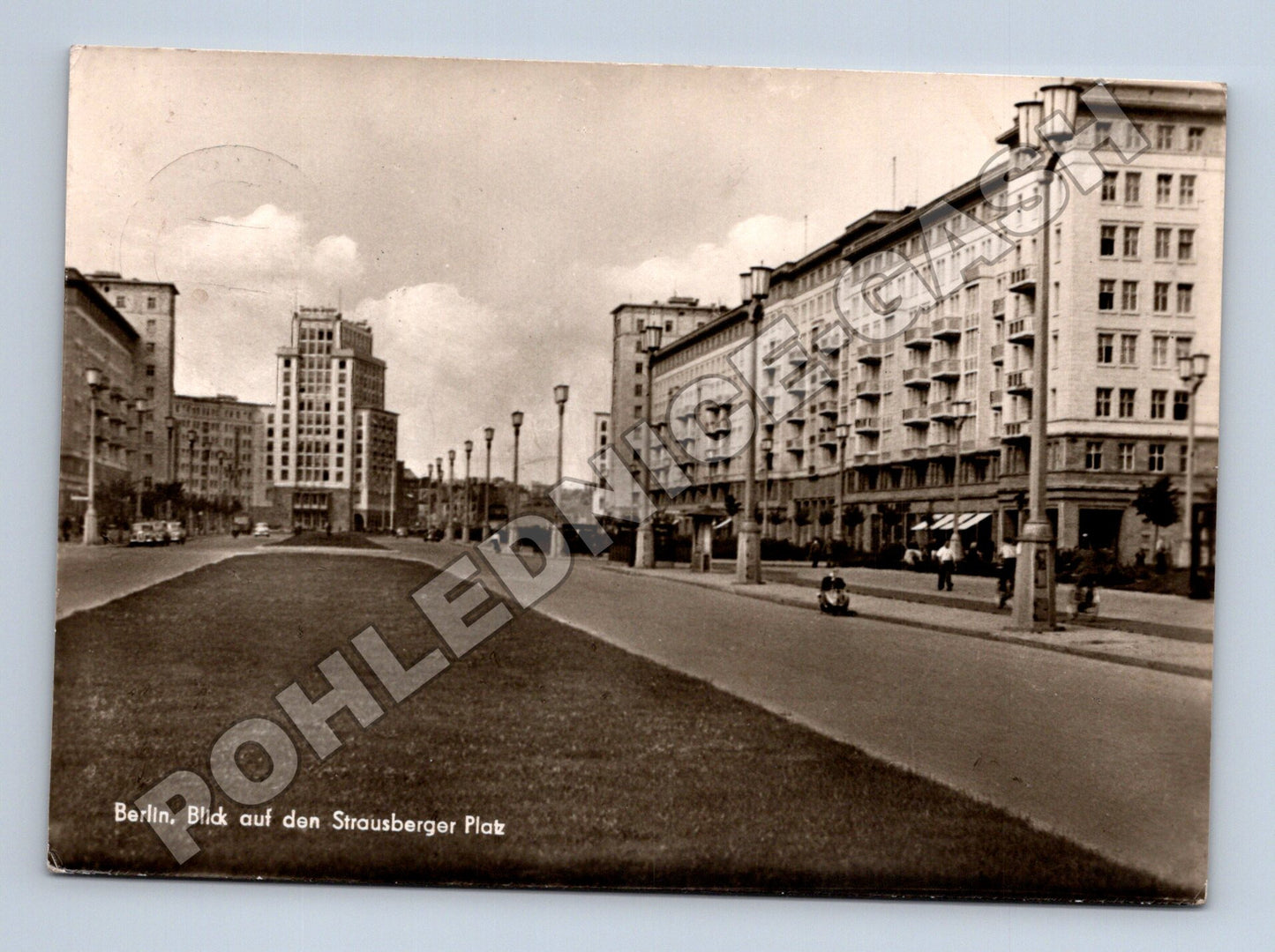 Pohlednice Německo Berlin Strausberger Platz 1957 (M37560)