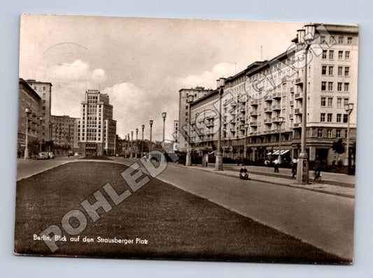 Pohlednice Německo Berlin Strausberger Platz 1957 (M37560)