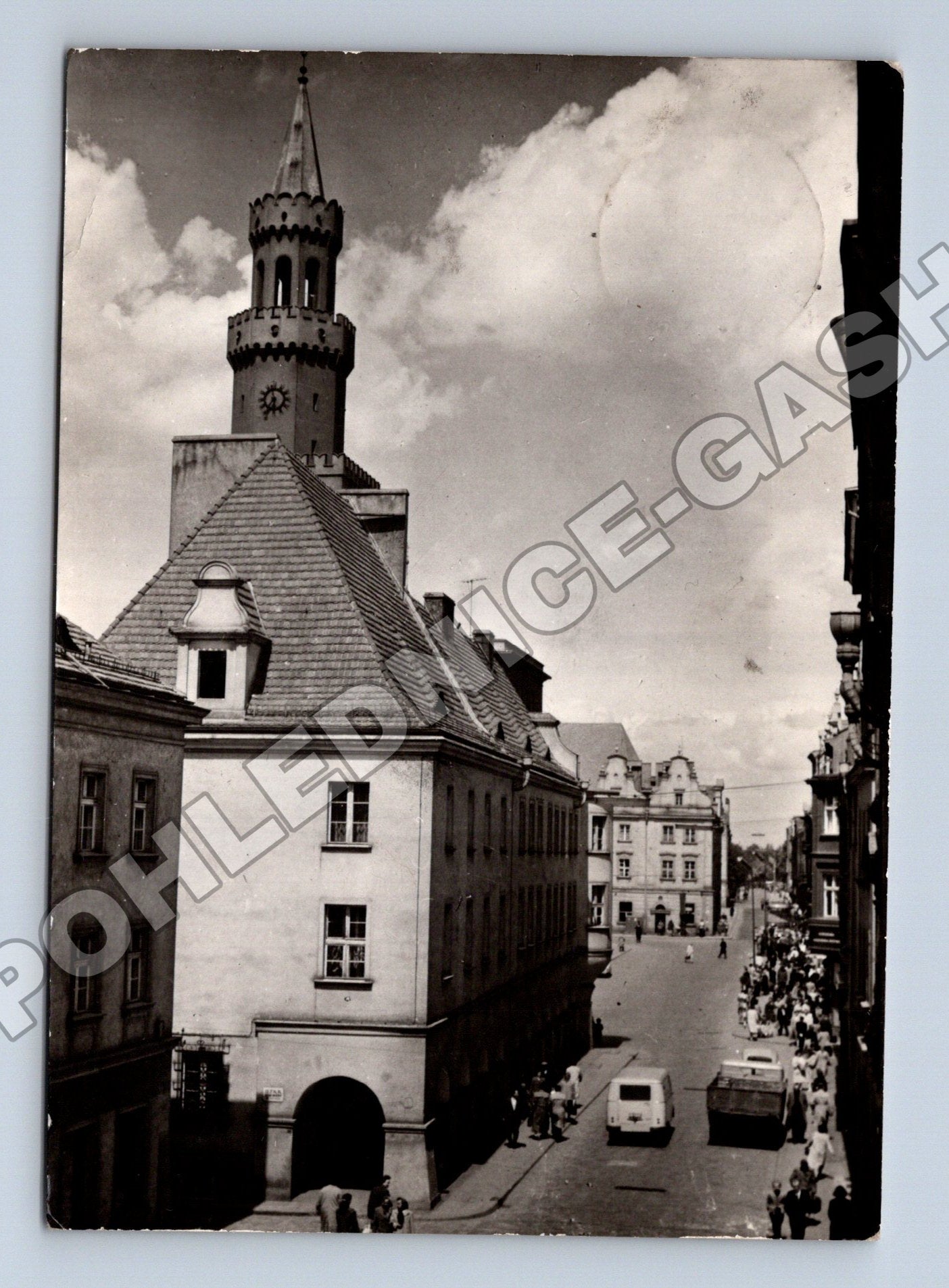 Pohlednice Polsko Opole Ulica Krakowska (M37564)