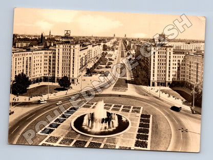 Pohlednice Německo Berlín Karl-Marx-Allee (M37573)