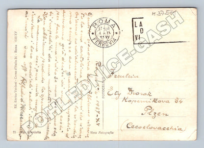 Itálie Řím panorama od Památníku Viktora Emanuela II 1937 (M37581)