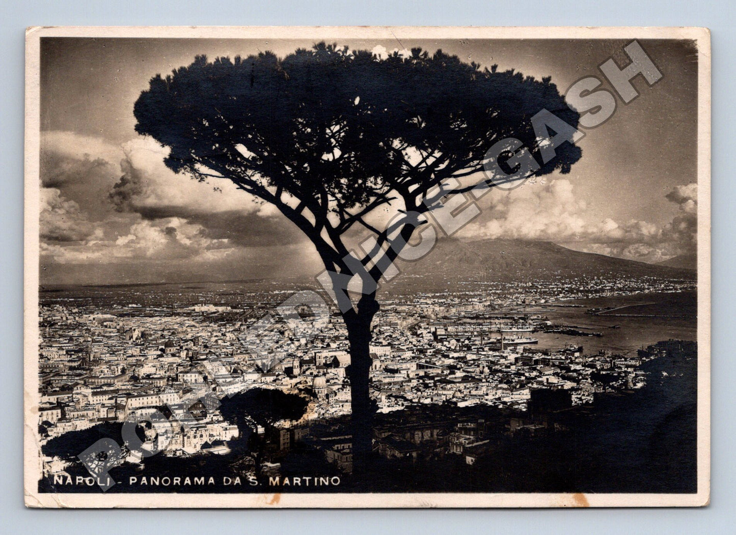 Pohlednice Itálie Neapol panorama 1932 (M37584)
