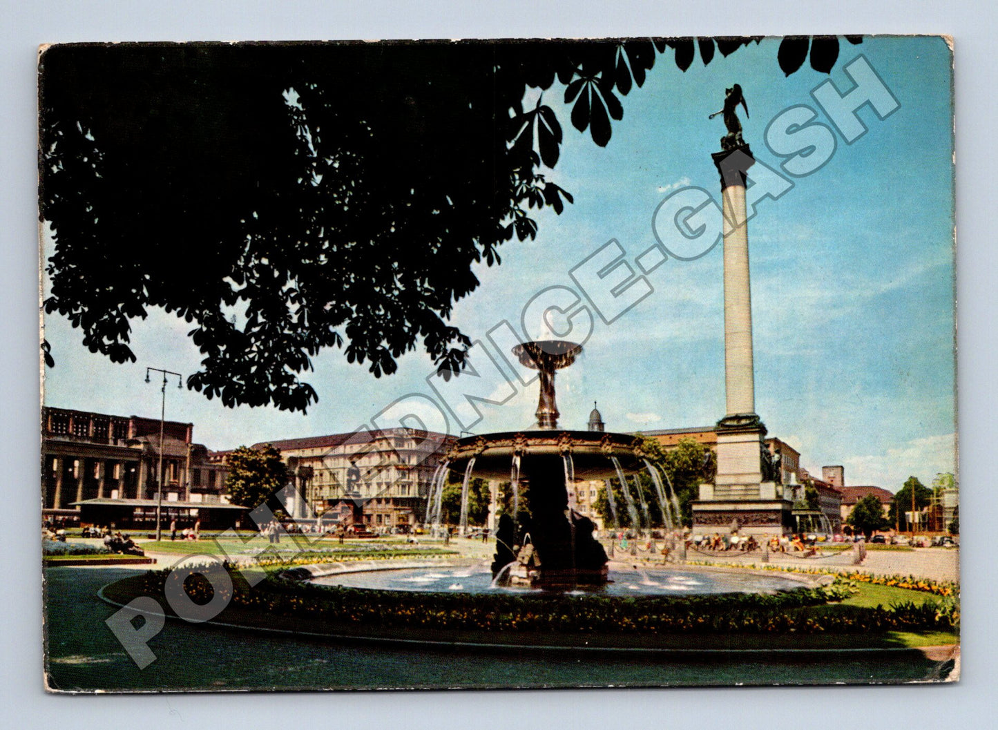 Pohlednice Německo Stuttgart Schloßplatz (M37585)