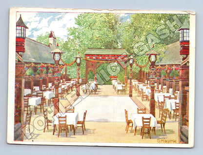 Pohlednice Rakousko Vídeň Grinzing restaurace 1912 (M37596)