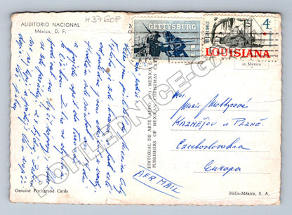 Pohlednice Mexiko Auditorio Nacional 1962 (M37608)