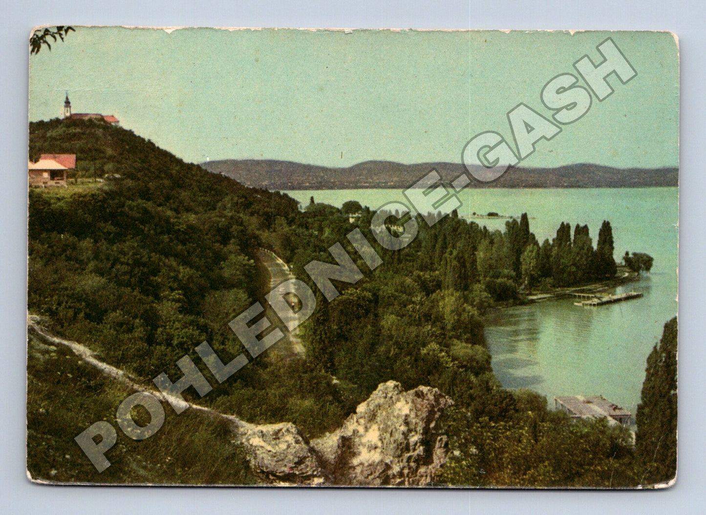 Pohlednice Maďarsko Balaton krajina 1966 (M37613)
