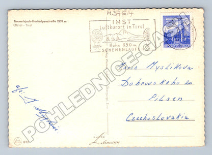 Pohlednice Rakousko Timmelsjoch-Hochalpenstraße (M37614)
