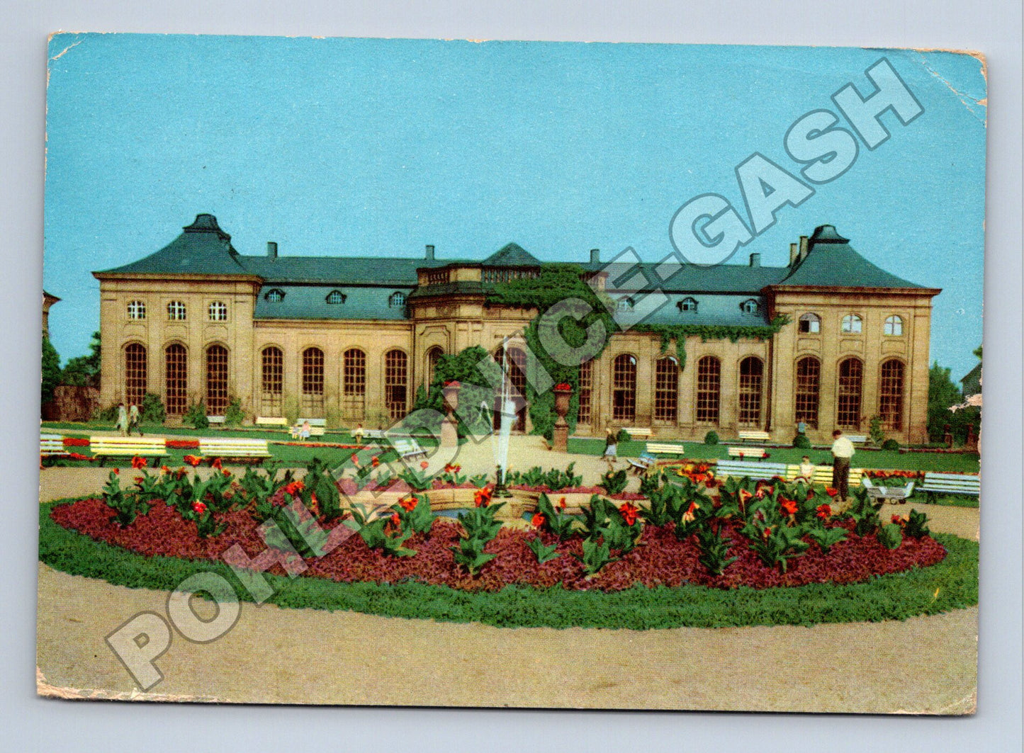 Pohlednice Německo Gotha Orangerie 1955 (M37621)