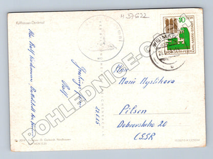 Pohlednice Německo Kyffhäuser-Denkmal 1964 (M37622)
