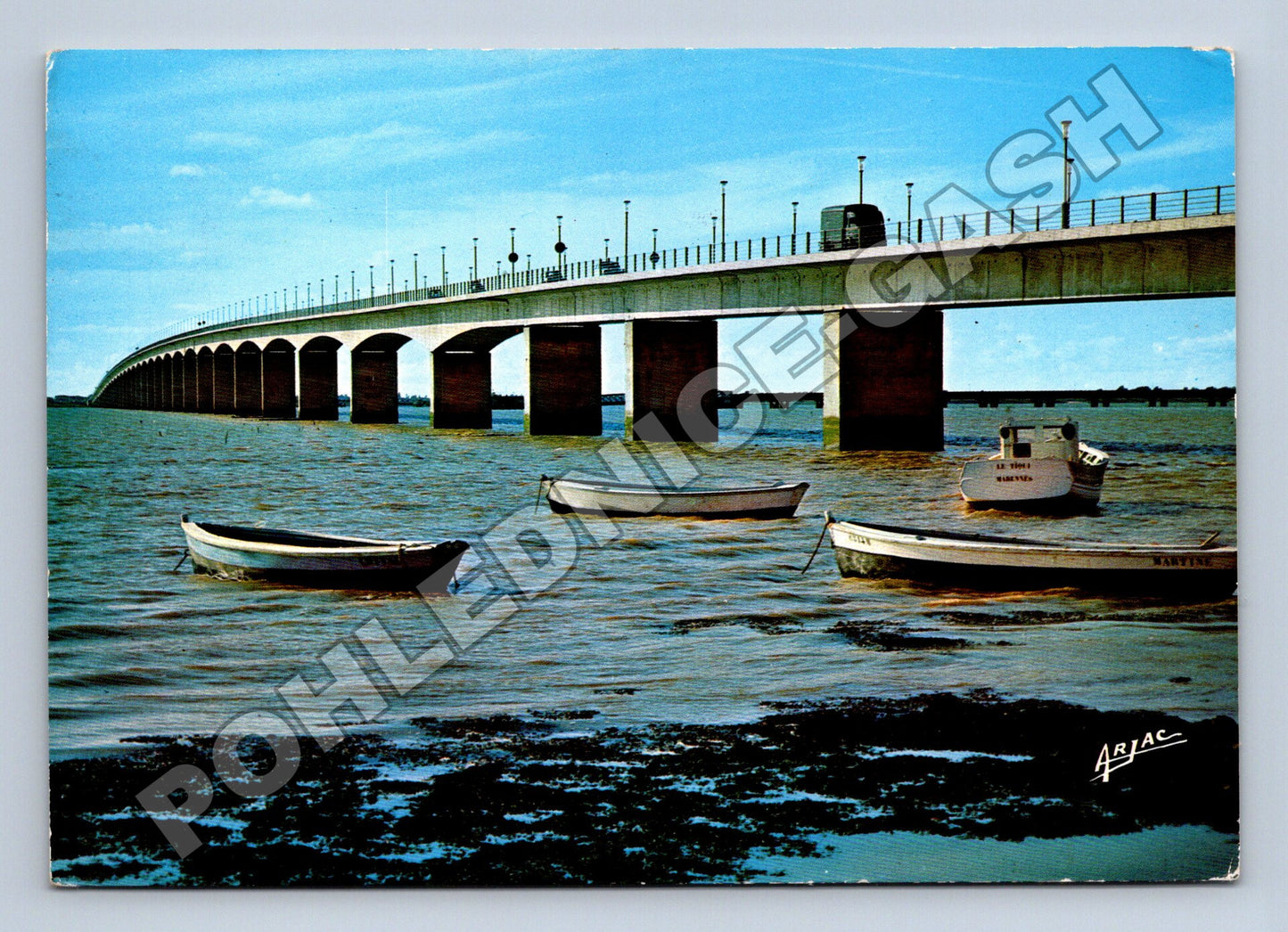 Pohlednice Francie Viaduc d'Oléron 1966 (M37635)