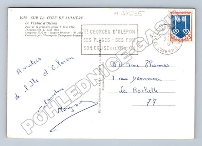 Pohlednice Francie Viaduc d'Oléron 1966 (M37635)