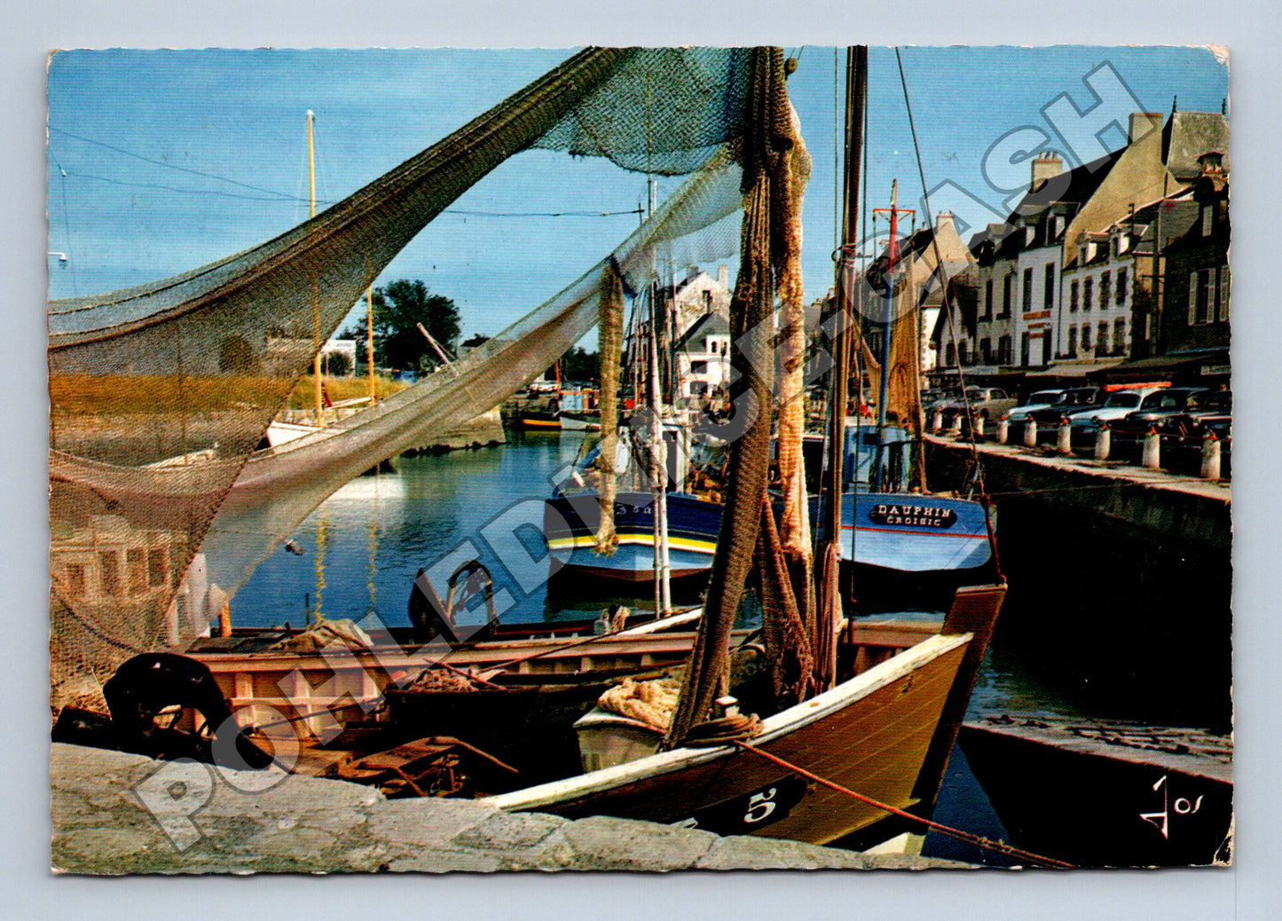 Pohlednice Francie Le Croisic rybářské lodě 1967 (M37636)