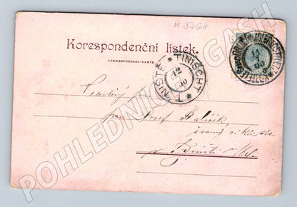 Pohlednice František Palacký dekor (M3764)