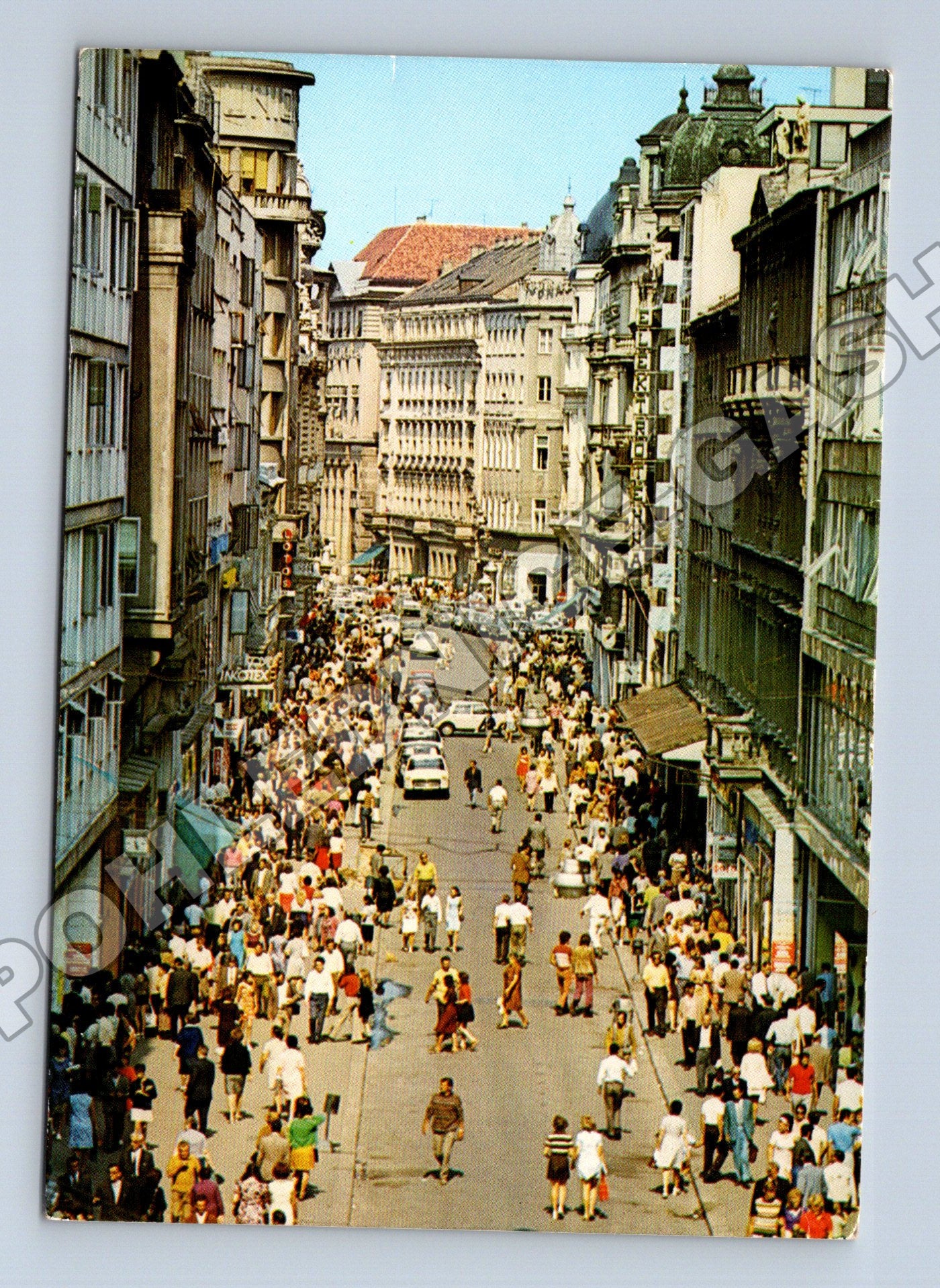 Pohlednice Srbsko Bělehrad Knez Mihailova ulice (M37658)