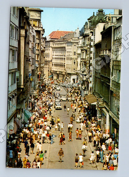 Pohlednice Srbsko Bělehrad Knez Mihailova ulice (M37658)