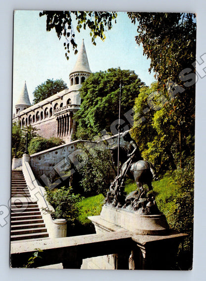 Pohlednice Maďarsko Budapešť Rybářská bašta 1972 (M37659)