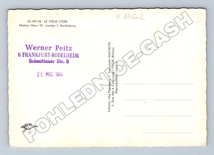 Pohlednice Francie Lyon Maison Henri IV 1968 (M37662)
