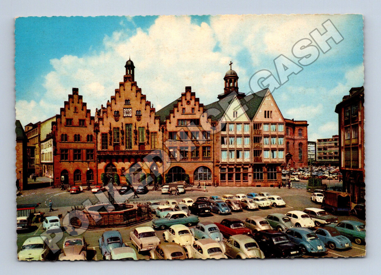 Pohlednice Německo Frankfurt Römer 1962 (M37664)